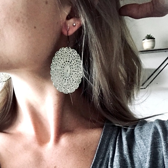 Boho // rustic earrings - Picture 1 of 3
